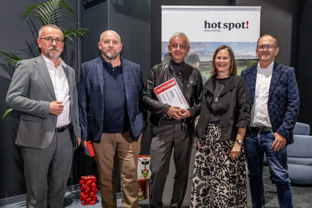 RDG erhält Hotspot Innviertel Award: RDG
